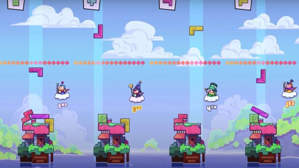 Tricky Towers gameplay.