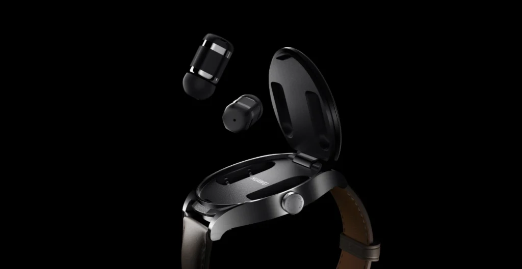 Huawei watch buds.